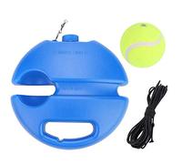 Alomejor Entrenador de Pelotas de Tenis Baseboard de Tenis con una Cuerda y 1 Pelota de Entrenamiento Práctica de autoaprendizaje de Tenis Herramienta de Entrenamiento para niños principian