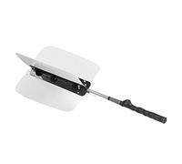 Alomejor Entrenador de Potencia de Ventilador de Swing Entrenador de Calentamiento Potencia Plegable Resistencia Práctica de Velocidad Ayuda de Agarre(Blanco)