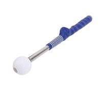 Alomejor Entrenador de Swing de Golf, Ayuda de Entrenamiento de Golf Retráctil con Sonido de y Agarre Antideslizante para Práctica en Interiores y Exteriores (Blue)
