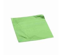 Alomejor Envoltorios de Papel de Aluminio para Dulces de Chocolate, Multicolor, Duraderos para Dulces Caseros, 100 Unidades, 3 "x 3", para Entusiastas de la Fabricación de (GREEN)