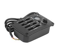 Alomejor EQ Ecualizador Pastilla Guitarra Acústica Preamplificador de 4 Bandas para Guitarras Folclóricas Clásicas con Sintonizador Incorporado para Artistas