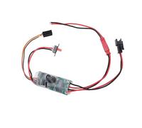 Alomejor ESC Cepillado para Coches RC Serie WPL MN, Controlador Electrónico de Velocidad con Función de Freno y Enchufe SM, Ideal para Entusiastas de los Camiones y Orugas 1/16 (30A)