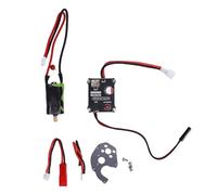 Alomejor ESC Cepillado y Establecimiento de Motor de una Calidad Robusta para Escalar Vehículos RC - Compatibilidad Amplia