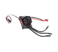 Alomejor ESC sin Escobillas 75A, Controlador Electrónico de Velocidad para Barco de Coche RC con Enchufe BEC T Incorporado, Compatible con Motores sin Escobillas 540 3650 3660 3674