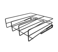 Alomejor Estante Colgante para Tabla de Cortar, Estante de Almacenamiento Duradero de Acero Al Carbono para Debajo del Gabinete, Organizador Debajo del Gabinete de Cocina