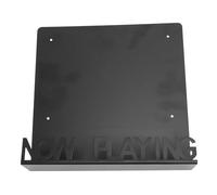 Alomejor Estante Minimalista para Discos, Soporte de Exhibición de Pared, Organizador de Hierro para Discos de Vinilo, Combina con Cualquier Decoración, Fácil de Instalar