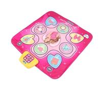 Alomejor Estera de Baile, Almohadilla de Baile de Música Plegable Inalámbrica con Luces Interactivas para Niños Juego de Fiesta