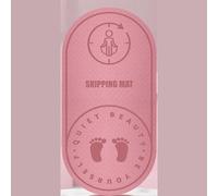 Alomejor Estera de Cuerda para Saltar, Estera de Ejercicio de Aislamiento Acústico TPE Premium para Yoga en Casa, de Fitness Antideslizante Que Absorbe los Golpes para Entrenamiento (126 X 60 X 6MM)