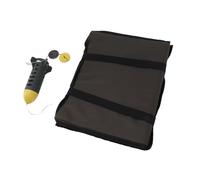 Alomejor Estera de Desenganche de Pesca, Estera de Aterrizaje Acolchada Plegable Compacta con Aguja de Cebo, para Equipo de Aparejos de Protección de Pesca Gruesa de Carpa
