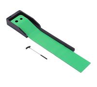 Alomejor Estera de Golf para Putt, Mini Entrenador de Putt con Retorno Automático de Pelota, Superficie Antideslizante para Interior, Hogar y Oficina