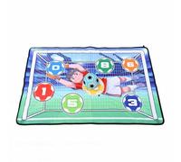 Alomejor Estera de Juego de Portería de Fútbol, Entrenamiento Interactivo para Niños en Interiores y Exteriores con Práctica de Lanzamiento