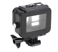 Alomejor Estuche de Buceo para Cámara de Acción, Carcasa Resistente Al Agua para Actividades en Aguas Profundas, Compatible con 8 Black, 60 M de Profundidad, Negro