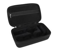 Alomejor Estuche de Transporte para Bolsillo 3 Vlogging Cámaras Organizador de Malla Bolsillo Bolsa de Viaje de Lightweigh (Black)