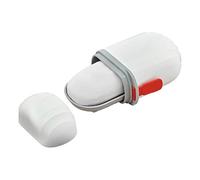 Alomejor Estuche para Barra de, Recipiente Portátil para Jabonera de Drenaje para Viajes, Tapa Ligera y Segura, Viajes de Negocios