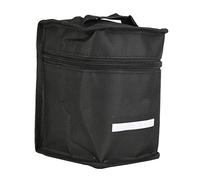 Alomejor Estuche para Bolígrafos con Marcadores de Lona Negros de con Compartimento con Cremallera para Artistas con Capacidad para 48 (Estuche para rotuladores de 48 Piezas (tamaño)