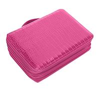 Alomejor Estuche para Lápices de Gran Capacidad con 252 Ranuras para Artistas, Estudiantes y Profesionales, Bolsa de Almacenamiento con Cremallera de 5 Capas para Organizar Bolígrafos y Lápices,