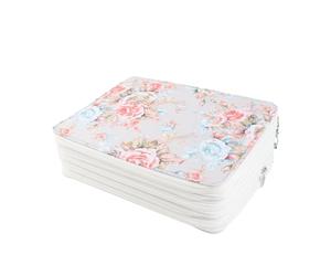 Alomejor Estuche para Lápices Impreso con 252 Ranuras, con Cremallera Multicapa para Estudiantes de Arte, Soporte Portátil para Bolígrafos, Almacenamiento para Propietarios de Tiendas de Papelería