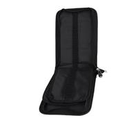 Alomejor Estuche para Lápices Organizador de Gran Capacidad Cremallera Fuerte para Estudiantes Viajeros Aficionados Al Arte Gris (Bolsa Plegable de 120 Piezas (Negra))