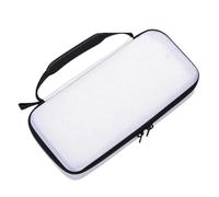 Alomejor Estuche Rígido de EVA para, Bolas, Camisetas, Marcadores, Bolsa de Almacenamiento para Accesorios de Golf, 10,04x4,33x3,15 Pulgadas (White)