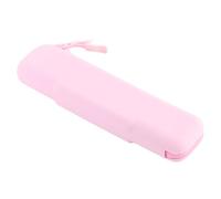 Alomejor Estuche Silicona Portalápices 7,9 Pulgadas Rosa Pequeño | Silicona resistente al agua, Cremallera antivibración, Compacta para viaje