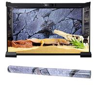 Alomejor Etiqueta Engomada del Acuario de Piedra de Roca Autoadhesiva Imagen Decorativa de Alta Definición para la Pared del Tanque de Peces, Material de PVC de Bricolaje para la Decoración del