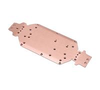 Alomejor Exquisito Look RC Chasis de Aluminio Accesorio de Aleación Aluminio para 1/14 144001 144002 144010