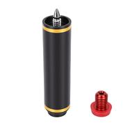 Alomejor Extensión de Taco de Billar de Aleación de Aluminio, Extensor de Palo de Billar con Conexión Segura para Fury (4 Pulgadas Negro)
