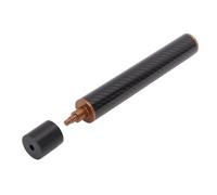 Alomejor Extensión de Taco de Billar, Extensor de Taco de Piscina con Tapa, de Bloqueo Eficiente para un Ajuste de Longitud sin Costuras (extendido de 8 Pulgadas.)