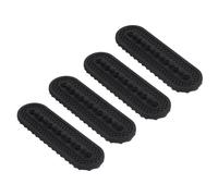 Alomejor Extensor de Sombrero de Silicona Ajustable, Correa Snapback Ligera de 7 Agujeros para Reparación de Gorras, Ajuste Universal para Gorra de Béisbol, 4 Uds.