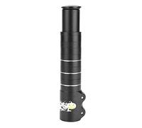 Alomejor Extensor de Vástago Bicicleta 180mm - Elevador Manillar Bicicleta Ajustable para Mayor Comodidad y Control, Compatible con la Mayoría de Bicicletas Urbanas y de Montaña