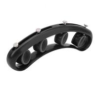 Alomejor Extensor musical para dedos, herramienta de ejercicio con apertura ajustable para guitarra, piano, saxofón, ukelele, camilla de dedo con diseño de 4 agujeros para aumentar