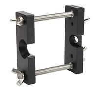 Alomejor Extractor de Boquilla, Práctica Herramienta de Abrazo Ajustable para Trompeta, Trombón, Cuerno Tenor, Instrumentos de Viento para Profesionales, Estudiantes, Material de Aluminio (BLACK)