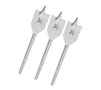 Alomejor Flat Wood Drill Bits, 30mm High Carbon Steel