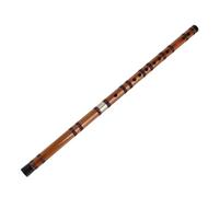 Alomejor Flauta de bambú de China, 5 Años de Secado a la Sombra, Flauta Portátil con Llave F para Adultos y Principiantes (Tecla F)