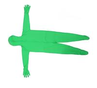 Alomejor Fotografía Green Chromakey Body Traje Unisex Elástico para Adultos para Producción Cinematográfica, Traje de Cuerpo Completo Verde de Fibra de Leche Transpirable (180cm)