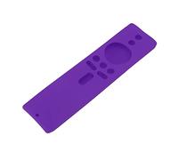 Alomejor Funda de Control Remoto de Silicona Antideslizante a Prueba de Golpes para Mi Box S 4K, Función de Protección para Niños y Familia, Fácil Instalación para Mi TV Stick (Conjunto Morado)