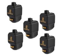 Alomejor Funda de Silicona Hotend Para Impresora 3D, Juego de 5 uds. Para P2S, Fácil Instalación, Protección Térmica