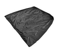 Alomejor Funda Impermeable Negra para sofá, Resistente Al Polvo, para Muebles de Exterior, Mesas, Sillas, Resistente a Desgarros, a la Intemperie, Transpirable con Fácil Limpieza para Uso en Jardín