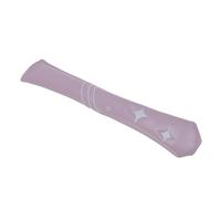 Alomejor Funda para bastones de alineación, protección antiarañazos portátil de PU y terciopelo para entrenamiento de golf, diseño compacto y ligero para la mayoría, morado lavanda