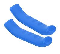 Alomejor Funda para Maneta de Freno de Bicicleta, Protector de Silicona con Diseño de Funda Deslizante, Impermeable y Antideslizante, para Bicicletas de Carretera, de Montaña y la Mayoría (BLUE)