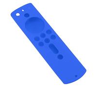 Alomejor Funda Protectora Antideslizante de Silicona a Prueba de Golpes para Fire TV Stick 4K 2018 Control Remoto Modelo Aplicable Lavable Agradable para la Piel para la Familia (Blue)