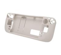 Alomejor Funda Protectora con Soporte para Steam Deck con Diseño a Prueba de Golpes y Agarre Cómodo para PC con Manos Libres Dimensiones del Material 302 X 120 X 42 Mm (White)