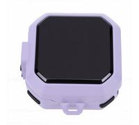 Alomejor Funda Protectora para Buds 4 con Cierre de Seguridad, Soporte para Auriculares para Viajes, Elegante Caja de Almacenamiento para Auriculares, Funda Segura para Buds 4 (Purple)
