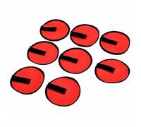 Alomejor Fundas para Señuelos de Pesca, Envolturas para Señuelos de Tela Oxford, Paquete de 8 Protectores de Anzuelos de 15 Cm 5,91 Pulgadas para Caña de Pescar, Ayuda a Organizar Cebos, Reducir