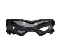 Alomejor Gafas de Sol para Perros con Protección UV, Correa Ajustable, Montura Suave, Antivaho para Perros Pequeños, Caminar, Andar en Bicicleta (Black)