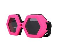 Alomejor Gafas de Sol para Perros Gafas para Perros Pequeños para Mascotas de PC TPU con Correa Ajustable Forro de Esponja Suave Protección contra el Viento UV para Razas Pequeñas Viajes Al Aire