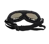 Alomejor Gafas para Perros Lentes Extra Grandes Montura Plegable y Correa Elástica Gafas de Sol para Perros Medianos y Grandes Estilo Fresco para Caminar Nadar Plástico 1 X para (#4)
