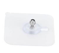 Alomejor Gancho Adhesivo para Rodamiento de Carga de Plástico, Gancho Adhesivo sin Costuras para Reloj de Pared, Colgador de Pared de Cocina, Fácil de Usar para Baño, Cocina, Sala de Estar, 1 Unidad