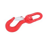 Alomejor Gancho de Elevación Giratorio de Acero de Aleación, Capacidad de Carga de 2 Toneladas, Giro de 360 grados para un Funcionamiento Flexible, Ideal para Levantar Objetos Pesados, Adecuado