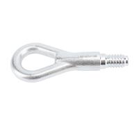 Alomejor Gancho de Remolque, Gancho de Argolla de Remolque de Acero Forjado Galvanizado para E38 E39 E46 Serie 5 7 Serie 3, Alta Resistencia para Recuperación de Vehículos